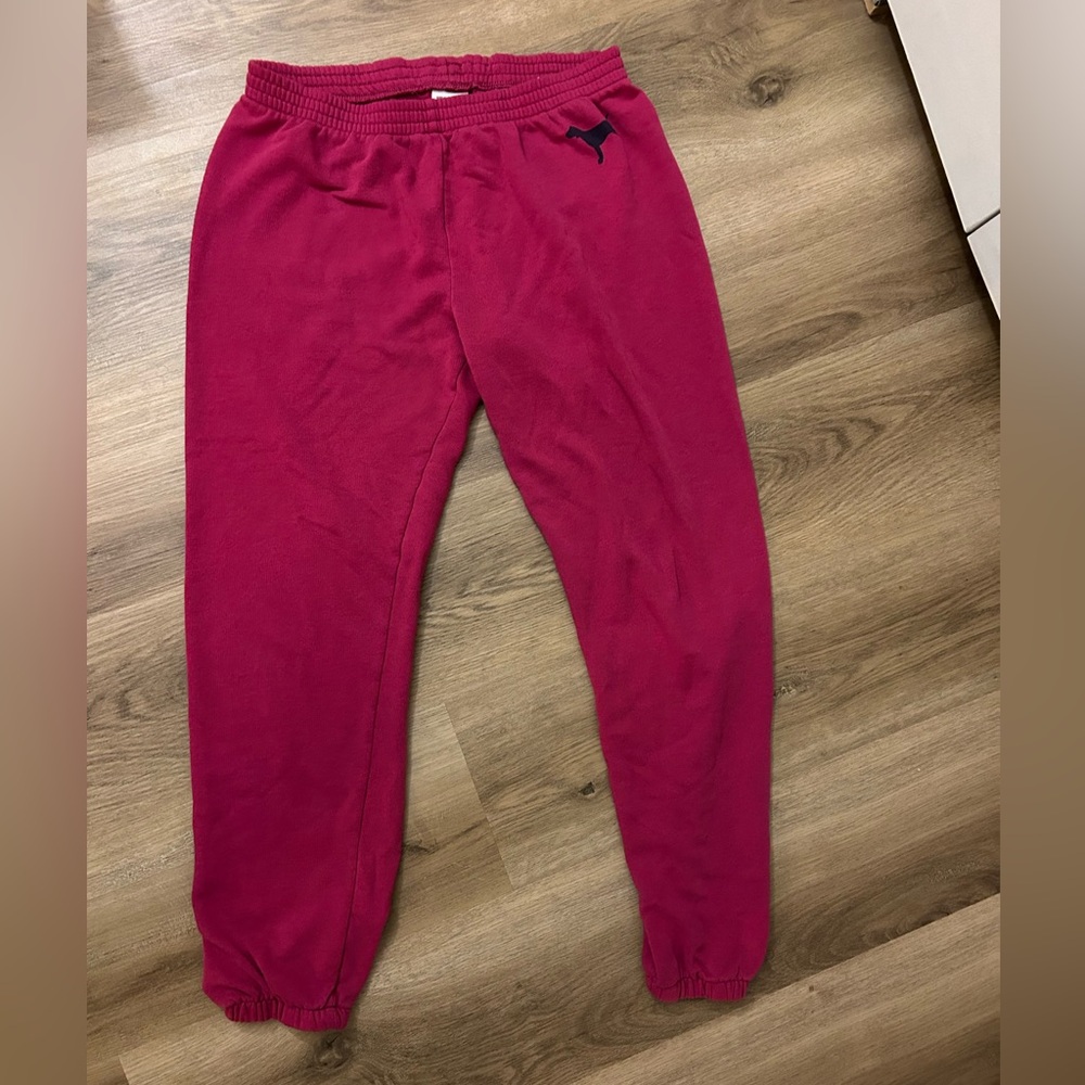 Victoria's Secret Fuchsia Joggers